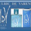 Ulric de Varens Blue Men edt 100ml + 200ml Deodorant