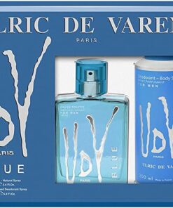 Ulric de Varens Blue Men edt 100ml + 200ml Deodorant