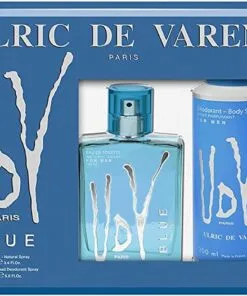 Ulric de Varens Blue Men edt 100ml + 200ml Deodorant