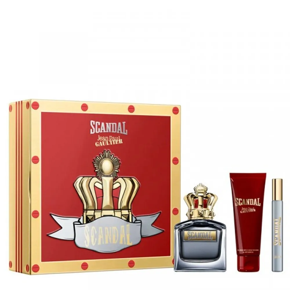 Jean Paul Gaultier Scandal - Eau De Toilette 100ML + 10ML Spray +75ML Shower Gel Set