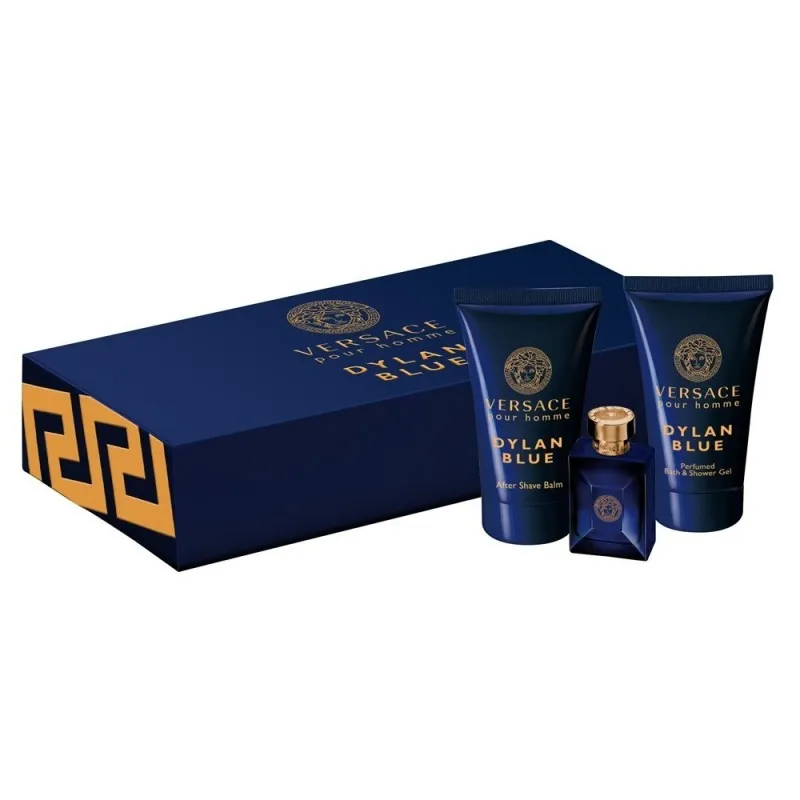 Versace Pour Homme Dylan Blue edt 5ml + 25ml Shower Gel + 25ml After Shave Balm