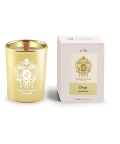 Tiziana terenzi Orion Gold Glass Candle Small
