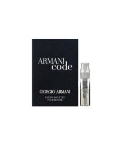 Giorgio Armani Code for Men EDT 1.2ml vial sample