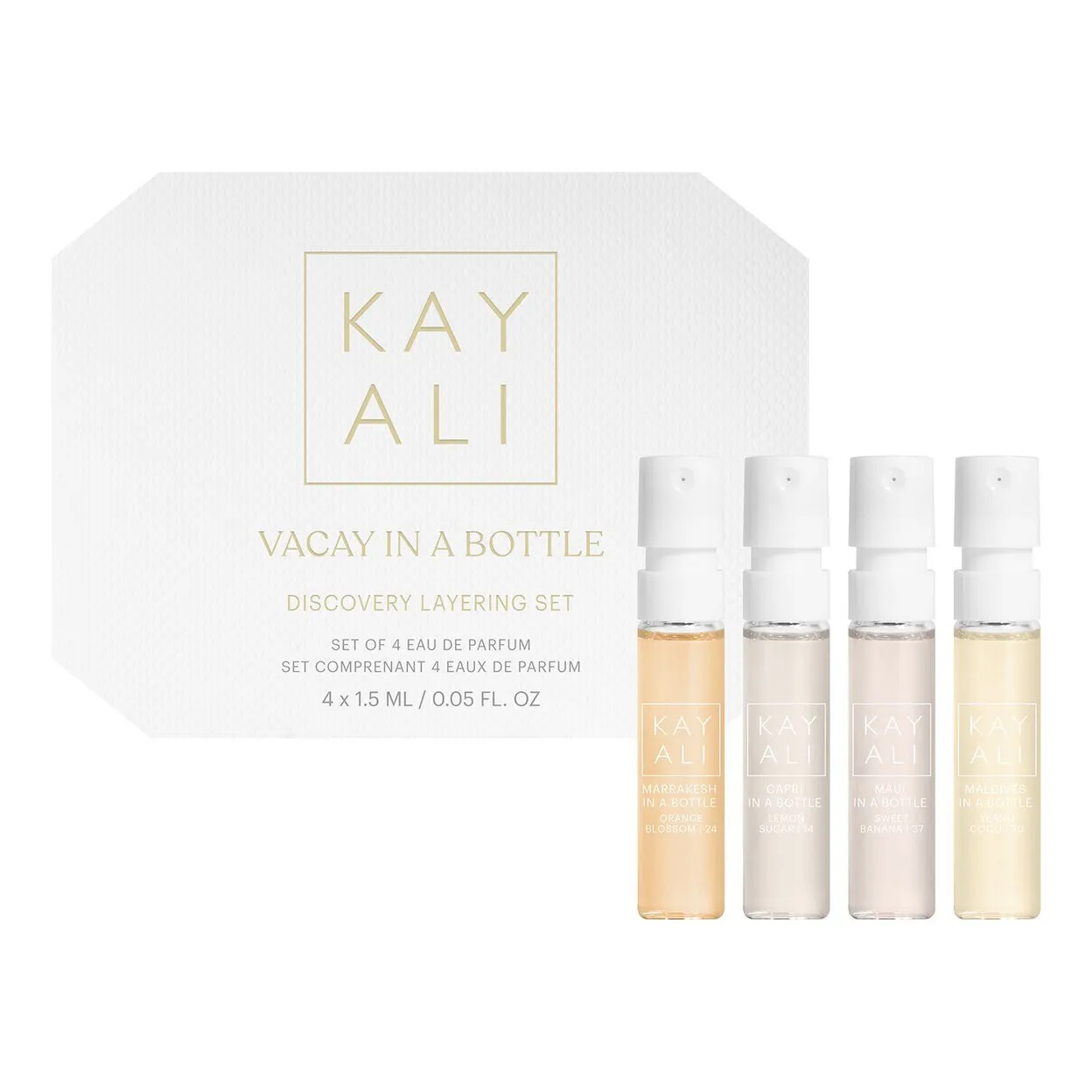 Kayali Vacay in a Bottle 4x1.5ml