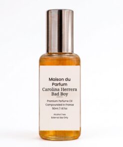 Alternative view of Maison du Parfum inspiration of Carolina Herrera Bad Boy Premium Perfume Oil 50ml